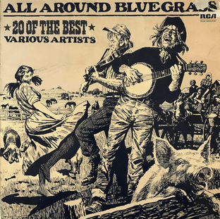 V/A - All Around Bluegrass: 20 Of The Best (LP) (EX/G)