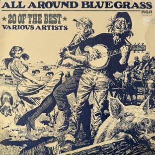 V/A - All Around Bluegrass: 20 Of The Best (LP) (VG/VG)