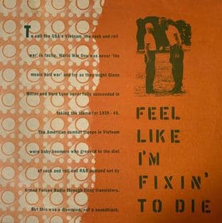 V/A - Feel Like I'm Fixin' To Die (LP) (VG-/VG-)