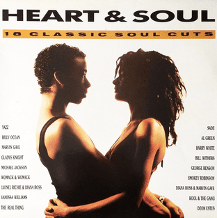 V/A ‎‎- Heart & Soul: 18 Classic Soul Cuts (LP) (G-/VG)
