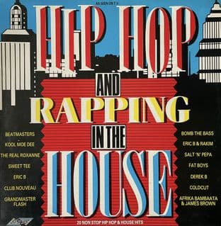 V/A - Hip Hop And Rapping In The House (LP) (VG-/VG-)