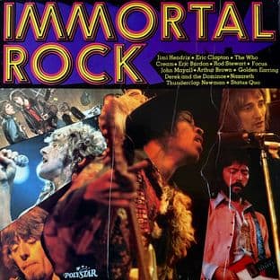 V/A ‎- Immortal Rock (LP) (VG/VG)