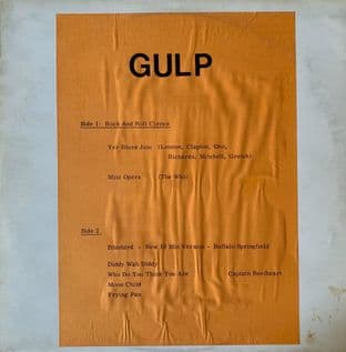 V/A (Inc John Lennon/Captain Beefheart/Rolling Stones) - Gulp! (LP) (VG-/G-VG)