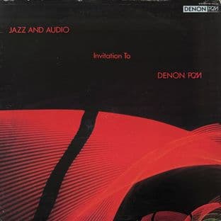 V/A - Jazz And Audio Invitation To Denon/PCM (Japan LP) (VG-/G-VG)