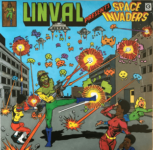 V/A - Linval Presents Space Invaders (LP) (VG-EX/VG-)