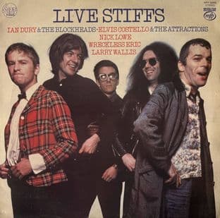 V/A - Live Stiffs (LP) (EX/VG)