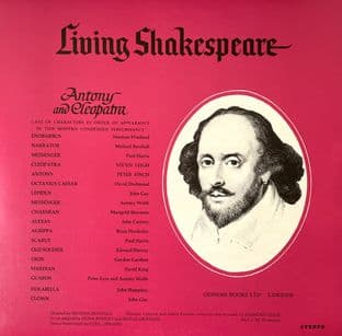 V/A - Living Shakespeare: Antony And Cleopatra (LP) (VG/VG-)