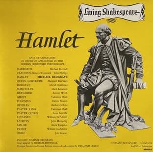 V/A - Living Shakespeare: Hamlet (LP) (EX/VG-EX)