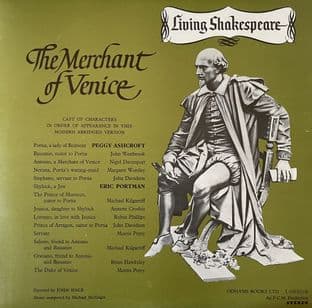 V/A - Living Shakespeare: The Merchant Of Venice (LP) (G++/VG)