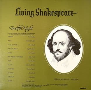 V/A - Living Shakespeare: Twelfth Night (LP) (VG/G++)