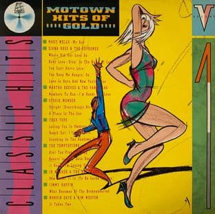 V/A - Motown Hits Of Gold Volume 1 (LP) (VG-/VG-)