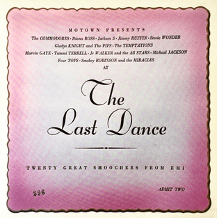 V/A - Motown Presents: The Last Dance (LP) (EX/EX-)