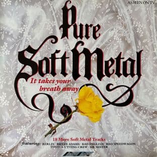 V/A - Pure Soft Metal: It Takes Your Breath Away (LP) (VG/VG+)