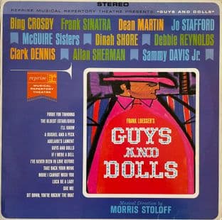 V/A ‎- Reprise Musical Repertory Theatre Presents Guys And Dolls (LP) (G-VG/G+)