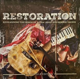 V/A ‎- Restoration: Reimagining The Songs Of Elton John And Bernie Taupin (LP) (NM/EX)