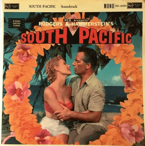 V/A ‎- Rodgers & Hammerstein's South Pacific: Original Soundtrack (LP) (G+/G++)