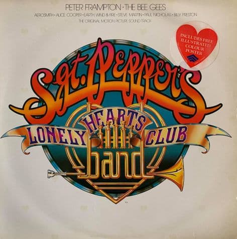 V/A ‎- Sgt. Pepper's Lonely Hearts Club Band: Original Motion Picture Soundtrack (LP) (VG/VG-)
