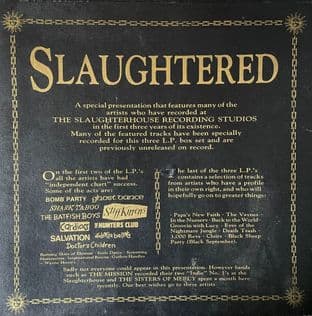 V/A - Slaughtered (3 x LP) (Box Set) (VG/VG)