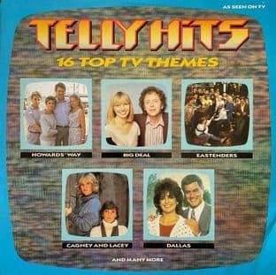 V/A ‎- Telly Hits: 16 Top TV Themes (LP) (EX-/G++)