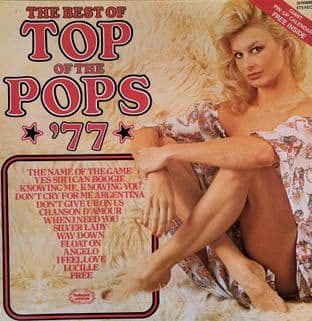 V/A - The Best Of Top Of The Pops '77 (LP) (VG-/VG-)
