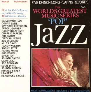 V/A - The World's Greatest Music Series: "Pop" Jazz Volume 2A (5 x LP Box Set) (LP) (NM/G+)