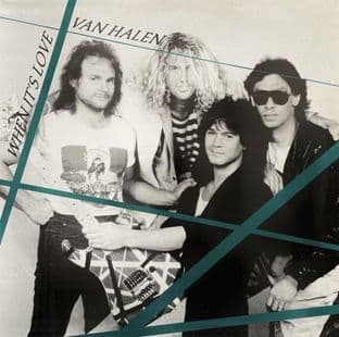 Van Halen - When It's Love (12") (EX-/G-VG)