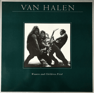 Van Halen - Women And Children First (LP) (EX/VG++)