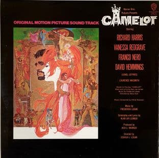 Vanessa Redgrave/Richard Harris - Camelot (Original Soundtrack (LP) (VG/G-VG)