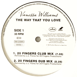 Vanessa Williams - The Way That You Love (12") (Promo) (VG/NM)