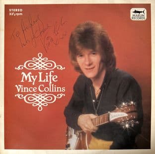 Vince Collins - My Life (LP) (Signed) (VG+/VG)