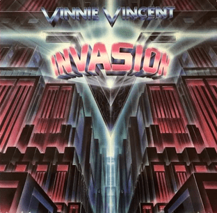 Vinnie Vincent Invasion - Vinnie Vincent Invasion (LP) (EX/VG)