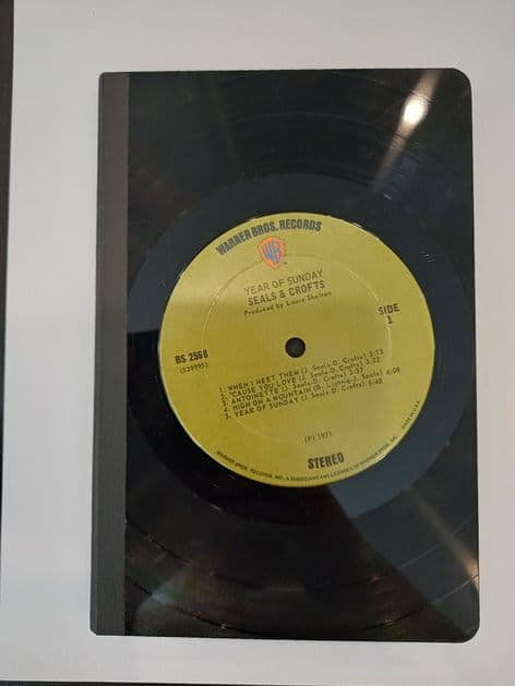 Vinyl Record Large Notebook (3)