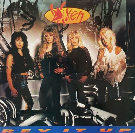Vixen ‎- Rev It Up (LP) (G-VG/VG+)