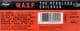 W.A.S.P. – The Headless Children (Cassette Album) (NM/EX) (1)