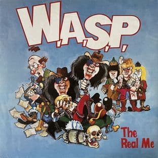 W.A.S.P. - The Real Me (12") (Poster Sleeve) (G-VG/G-VG)