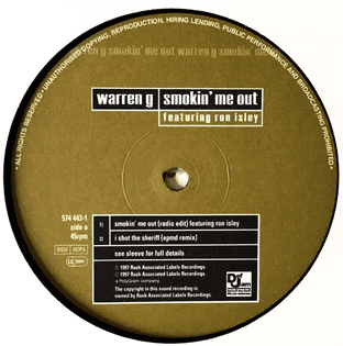 Warren G ft Ron Isley - Smokin' Me Out (12") (G+/NM)