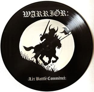 Warrior - Let Battle Commence (LP) (Picture Disc) (EX/NM)