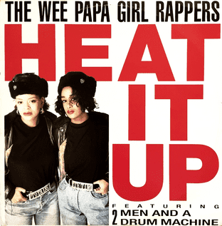 Wee Papa Girl Rappers (The) - Heat It Up (12") (G-/G-)