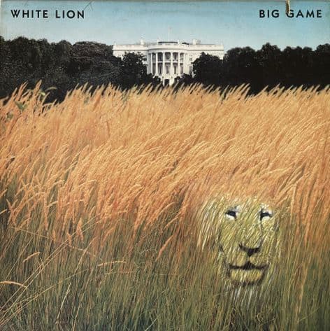 White Lion - Big Game (LP) (VG-EX/VG-)