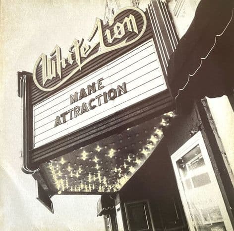 White Lion - Mane Attraction (LP) (VG/VG-)
