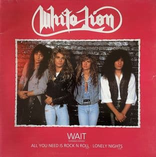 White Lion - Wait (Extended Version) (12") (VG-/G-VG)