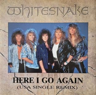 Whitesnake - Here I Go Again (USA Single Remix) (12") (VG-/VG-)