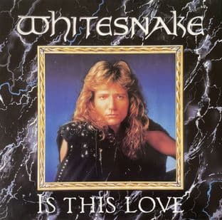 Whitesnake - Is This Love (12") (White Vinyl) (EX-/VG)