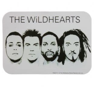 Wildhearts (The) - Headshots & Logo (Sticker)
