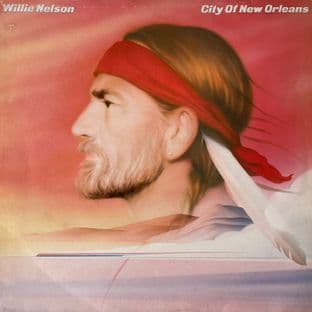 Willie Nelson - City Of New Orleans (LP) (VG/VG-)