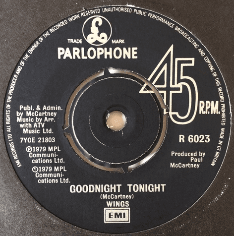 Wings - Goodnight Tonight (7
