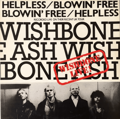 Wishbone Ash ‎- Helpless/Blowin' Free (Live EP) (12