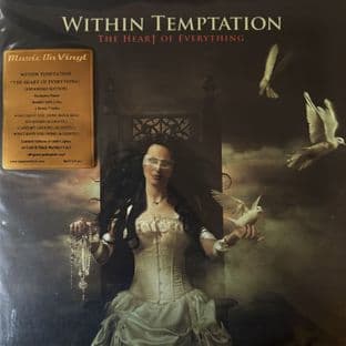 Within Temptation - The Heart Of Everything (LP) (Gold/Black Vinyl) (M/VG+)(Sealed)