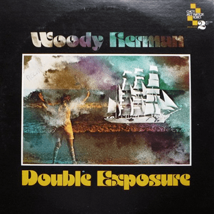Woody Herman - Double Exposure (LP) (G-VG/G-)