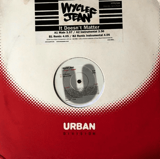 Wyclef Jean - It Doesn't Matter (12") (Promo) (G+/G+)